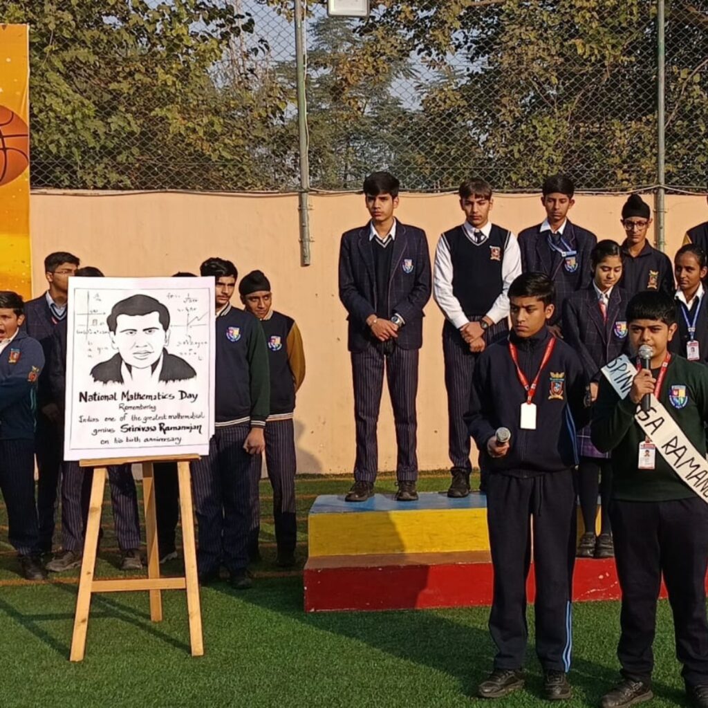 To commemorate the birth anniversary of the legendary mathematician Srinivasa Ramanujan,National Mathematics Day was celebrated with great zeal and enthusiasm by students from Grade I to Grade XI.
The day unfolded with a plethora of engaging activities tailored to different age groups. Students enjoyed games like..